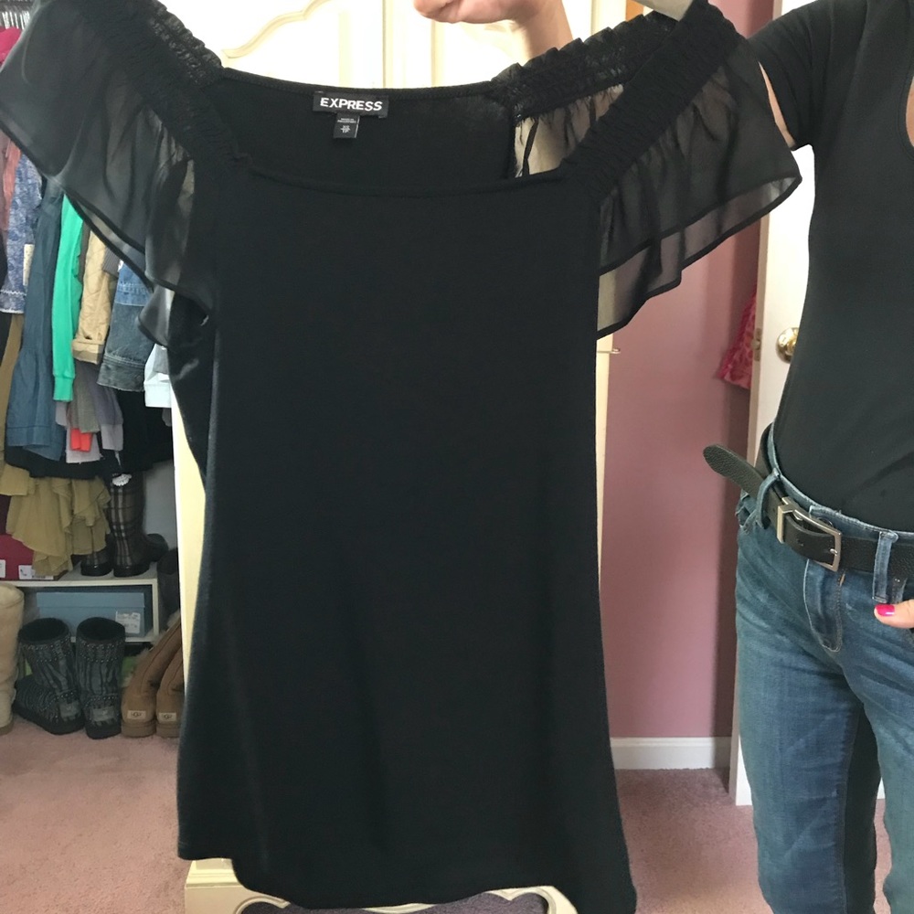 Express off the shoulder top